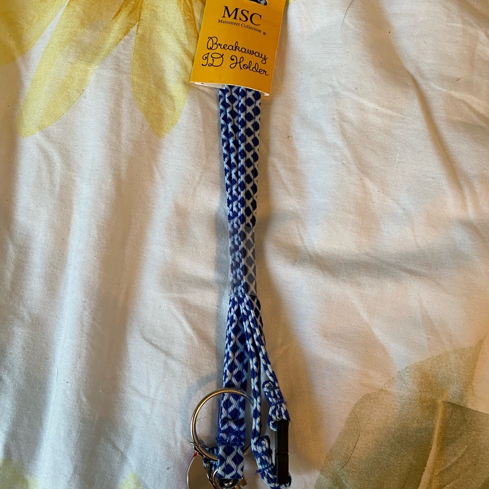 Around the neck key holder. Never used.